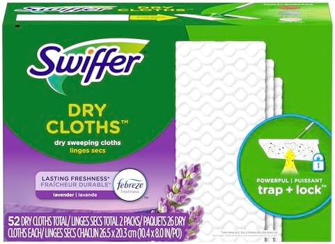 Swiffer Sweep Mop 52ct Pure Durable Odor Neutralizing