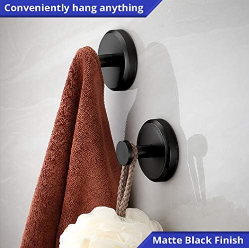Package of 4 Suction Cup Hooks for Glass Door Mirror