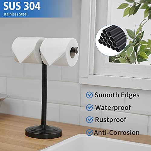 RUMOSE 13 Inch Oil Rubbed Bronze Towel Bar