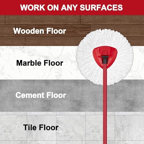 Tidy Monster 4-Piece Mop Heads for O-Ceda