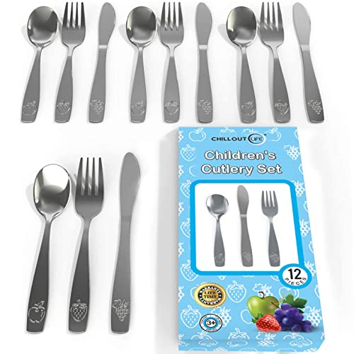 Perfect Kids Flatware Set Safe Dishwasher Friendly