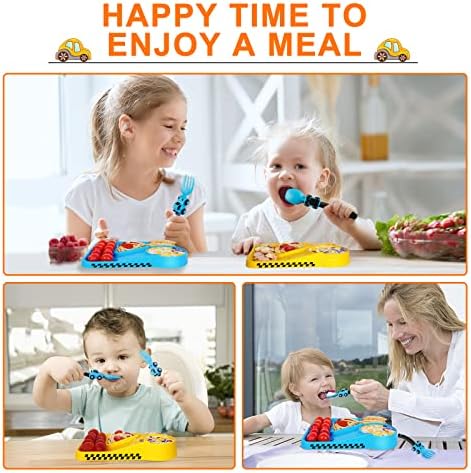 Construction Indexed Toddler Utensils - Fun DIY Tableware for Kids