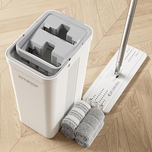 JOYMOOP High-Quality Mop and Bucket Set for Wet Dry Cleaning