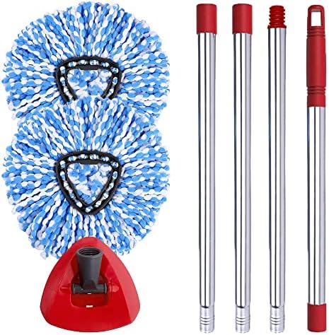 ANREKEYH Microfiber Mop Replacement Set Ocedar 2-Tank System Compatible