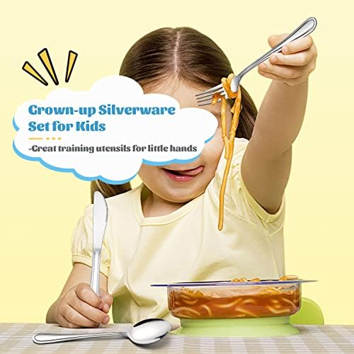 E-far Kids Stainless Steel Flatware Set