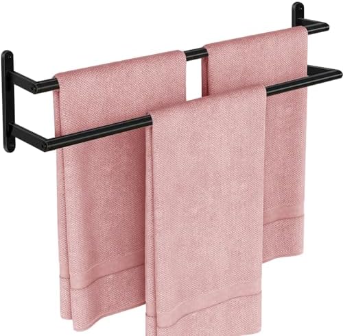 Stainless Steel Towel Rack 24-inch Double Bar