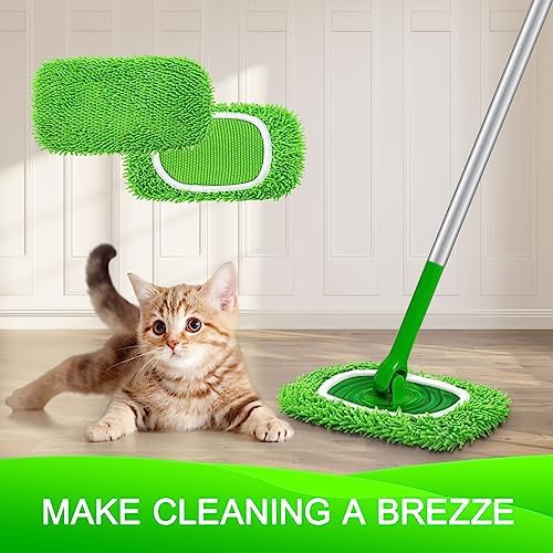 Sparkle Mop Pad Set Reusable Washable for Swiffer Sweeper - 4 Pack