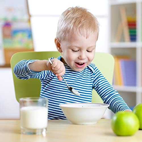 Stainless Steel Kids Cutlery Set Safe Flatware for toddlers Preschoolers and Kids