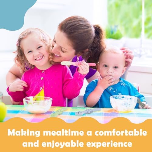 DF DUALFERV silicone baby spoons 8-pc set for weaning