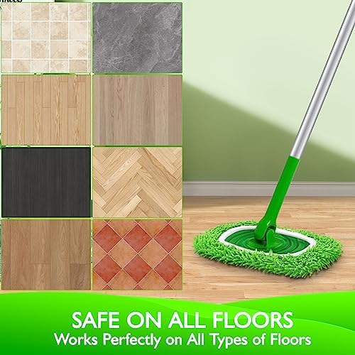 Sparkle Mop Pad Set Reusable Washable for Swiffer Sweeper - 4 Pack