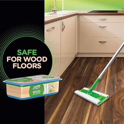 Swiffer Sweeper Wet Wood Floor Mopping Cloth 20-Pack