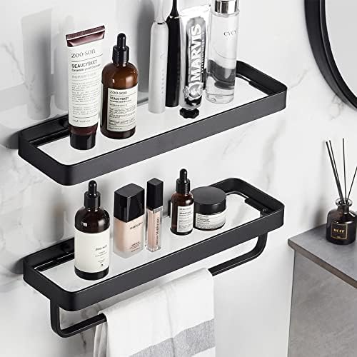 VOLPONE 2-Tier Glass Shelf Easy to Install