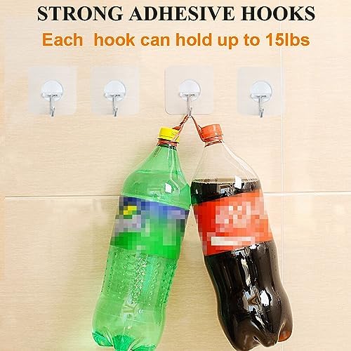 Professional Adhesive Wall Hooks Heavy-Duty Easy to Use Durable Sticks