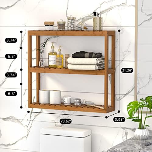 Hot New Arrival Bamboo Storage Rack for Bathroom Bedroom