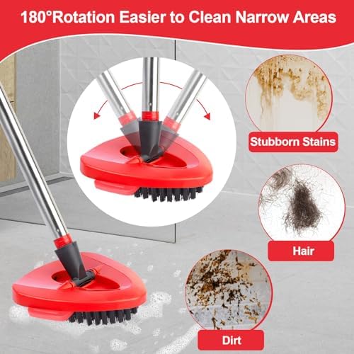 Professional scrub brush for O Cedar RinseClean 2 Tank System
