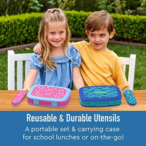 Bentgo Reusable Plastic Kids Utensil Set