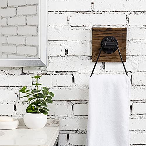 Functional Rustic Look Hand Towel Ring