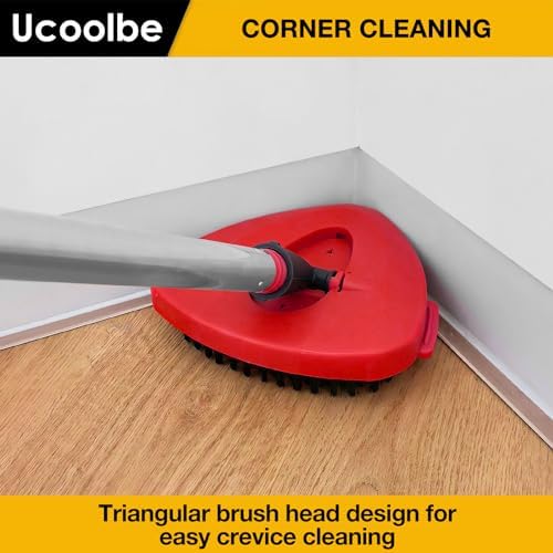 Essential Sturdy scrub brush mop head for O-Cedar spin mop system