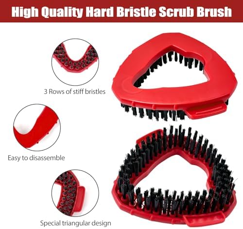 Compact Durable scrub brush forEffective cleaning_compactergonomic99 cleaningMulti surface use