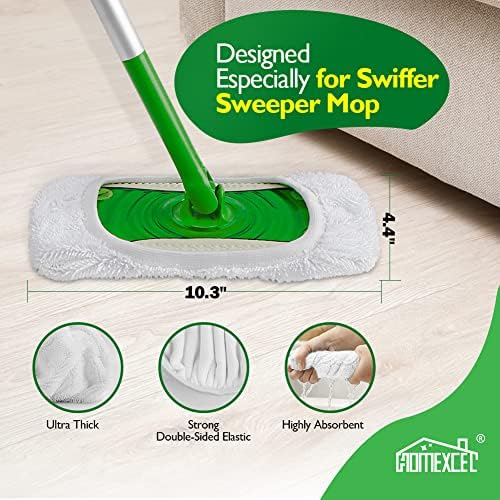 Reusable Swiffer Mop Pad Perfect for Swiffer Sweeper