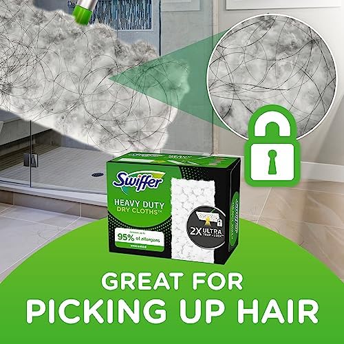 Swiffer Sweeper Heavy Duty Dry Cleaning Cloth 40-Count