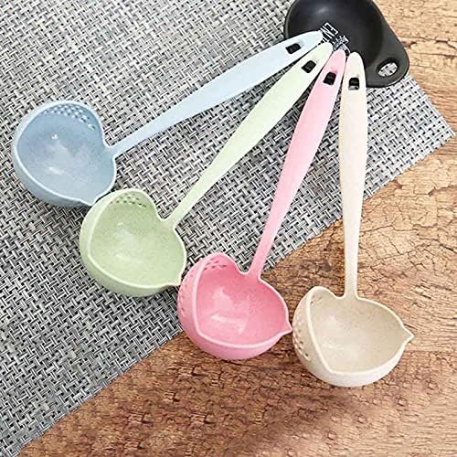 NPQPNAFC 2-Piece Long Handle Donetsk Set Solid Feeding Tool Kitchen Home Essentials
