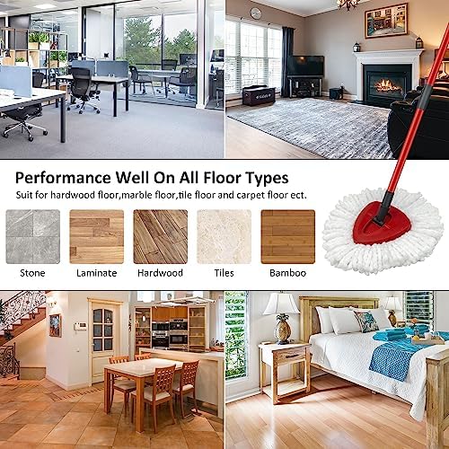 Essential O-Ceda Spin Mop Replacement Set for Easy Performance