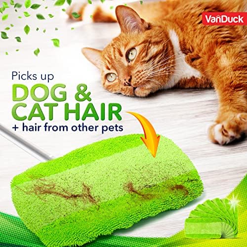 Reusable Mop Pads - Microfiber Machine Washable Durable Efficient