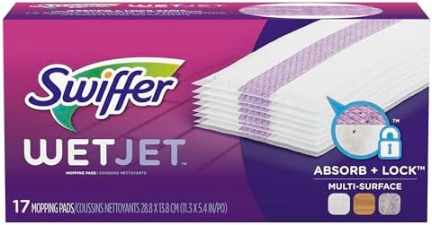Swiffer Wetjet Hardwood Mop Pad 17 Count